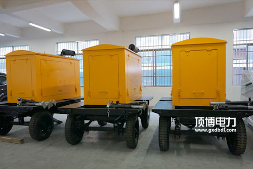 移動(dòng)拖車(chē)柴油發(fā)電機組
