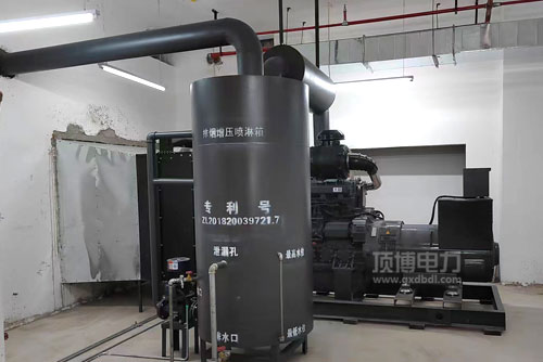 中國建筑第五工程局有限公司訂購400KW、350KW柴油發(fā)電機組各一臺